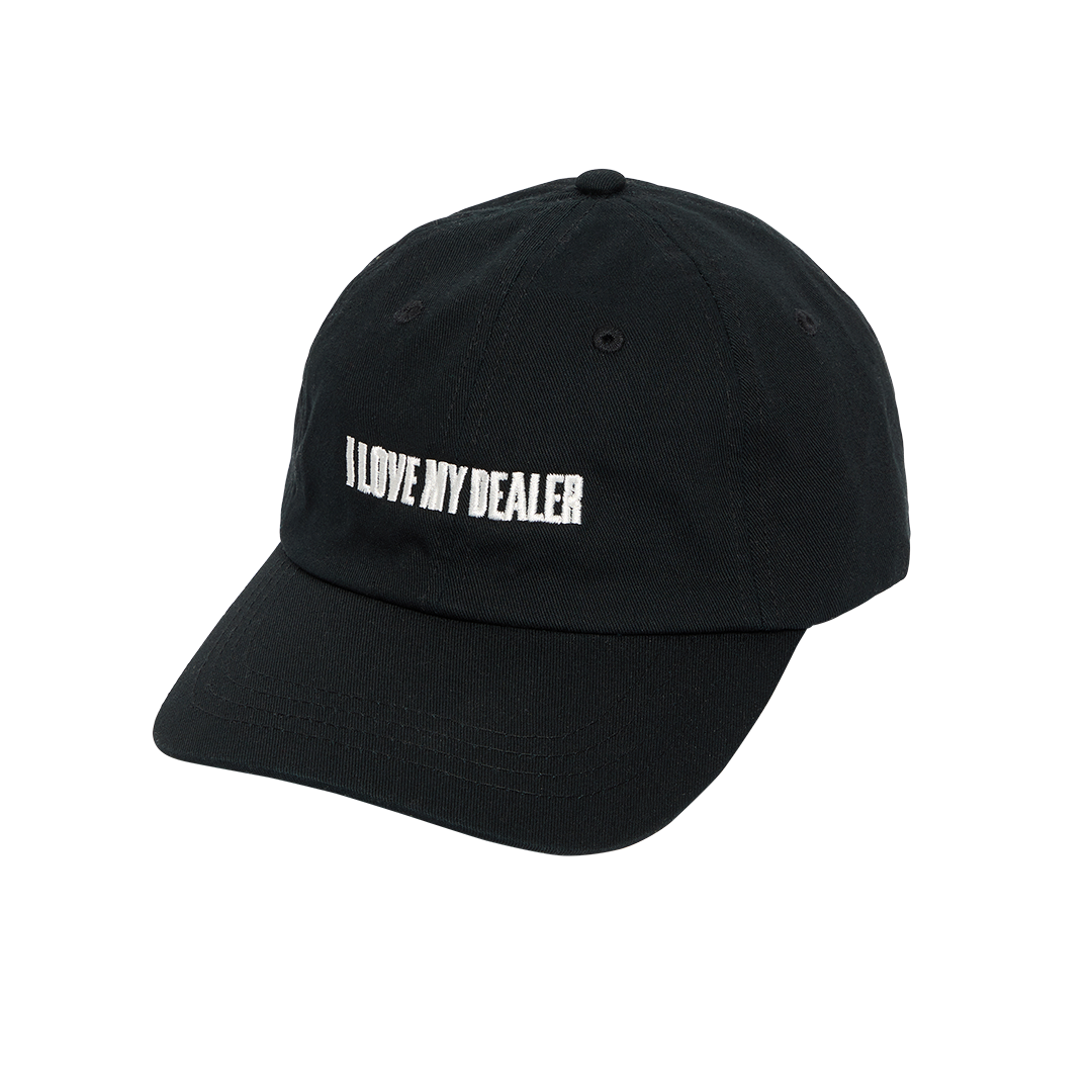 I LOVE MY DEALER 6 PANEL  - Black