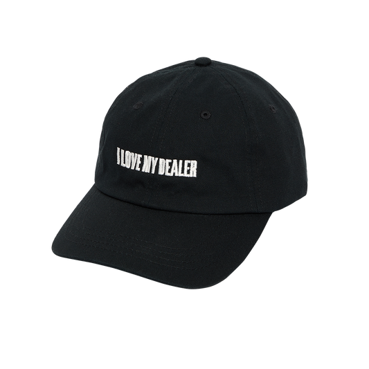 I LOVE MY DEALER 6 PANEL  - Black