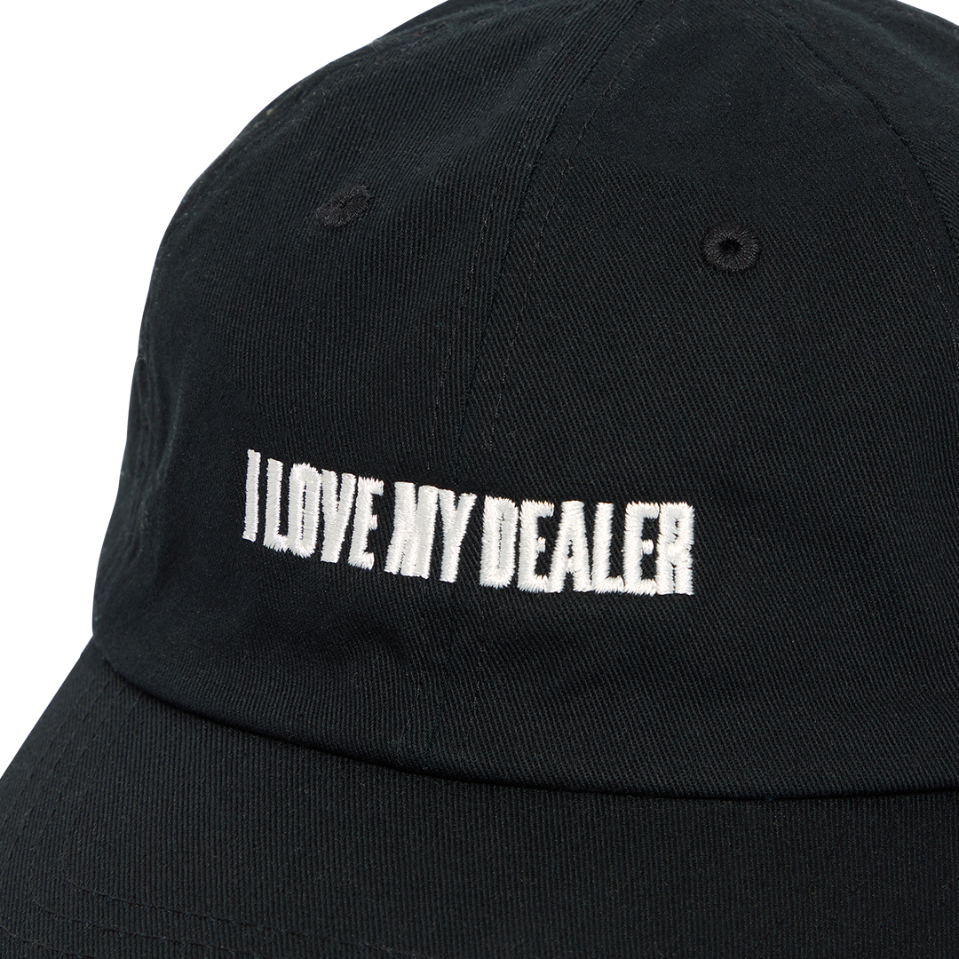 I LOVE MY DEALER 6 PANEL  - Black