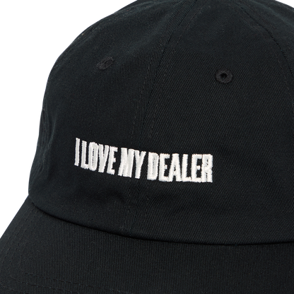 I LOVE MY DEALER 6 PANEL  - Black