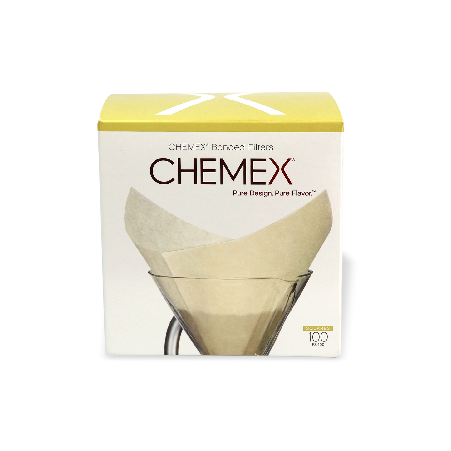 CHEMEX  SQUARE FILTER PAPERS (100 pack)