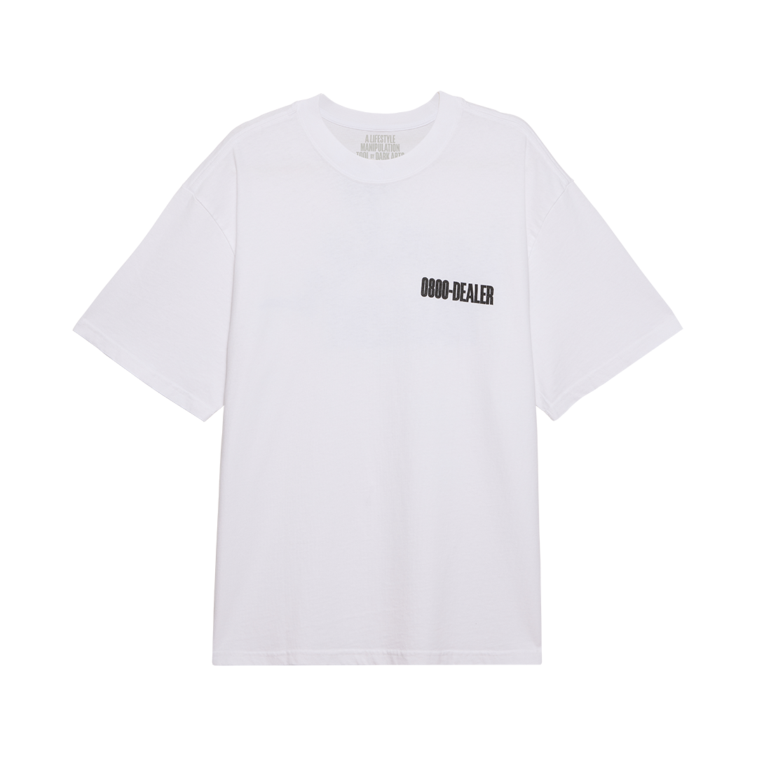 0800-DEALER T-SHIRT - White