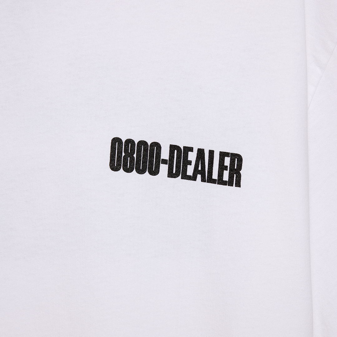 0800-DEALER T-SHIRT - White