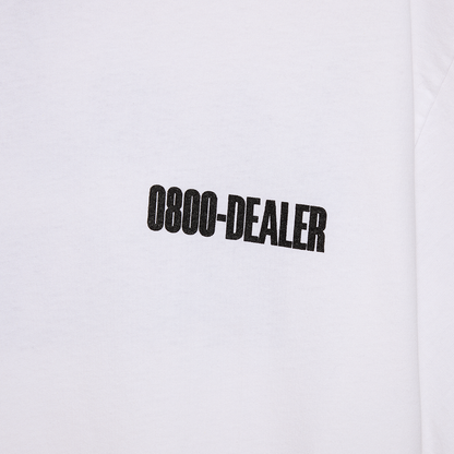 0800-DEALER T-SHIRT - White